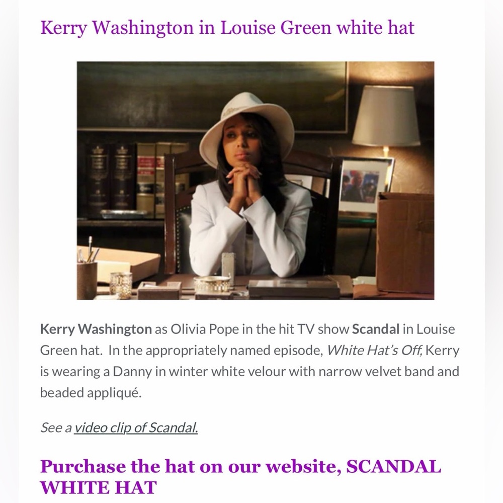 EUC Louise Green cream fedora cherry straw hat - Picture 2 of 16